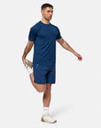 Relentless 8" Shorts in Petrol Blue
