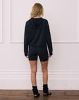Relaxed Hoodie in Black