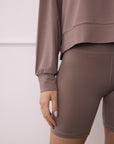 Relaxed Hoodie in Pebble