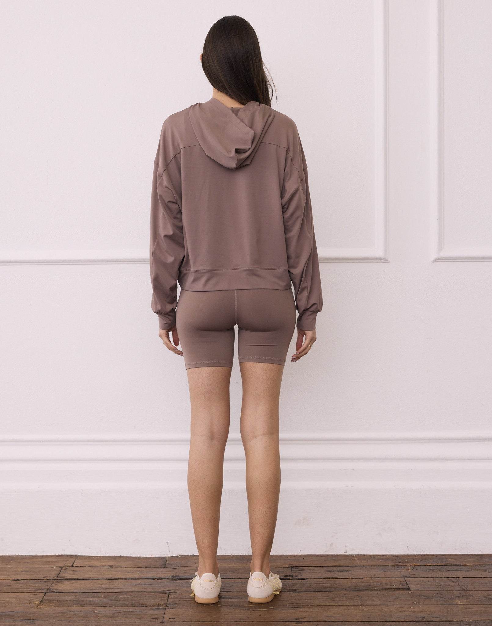 Relaxed Hoodie in Pebble