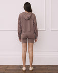 Relaxed Hoodie in Pebble