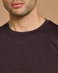 Daily Tee in Mocha Bean Marl