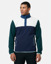 Half Snap Polar Fleece in Twilight Navy