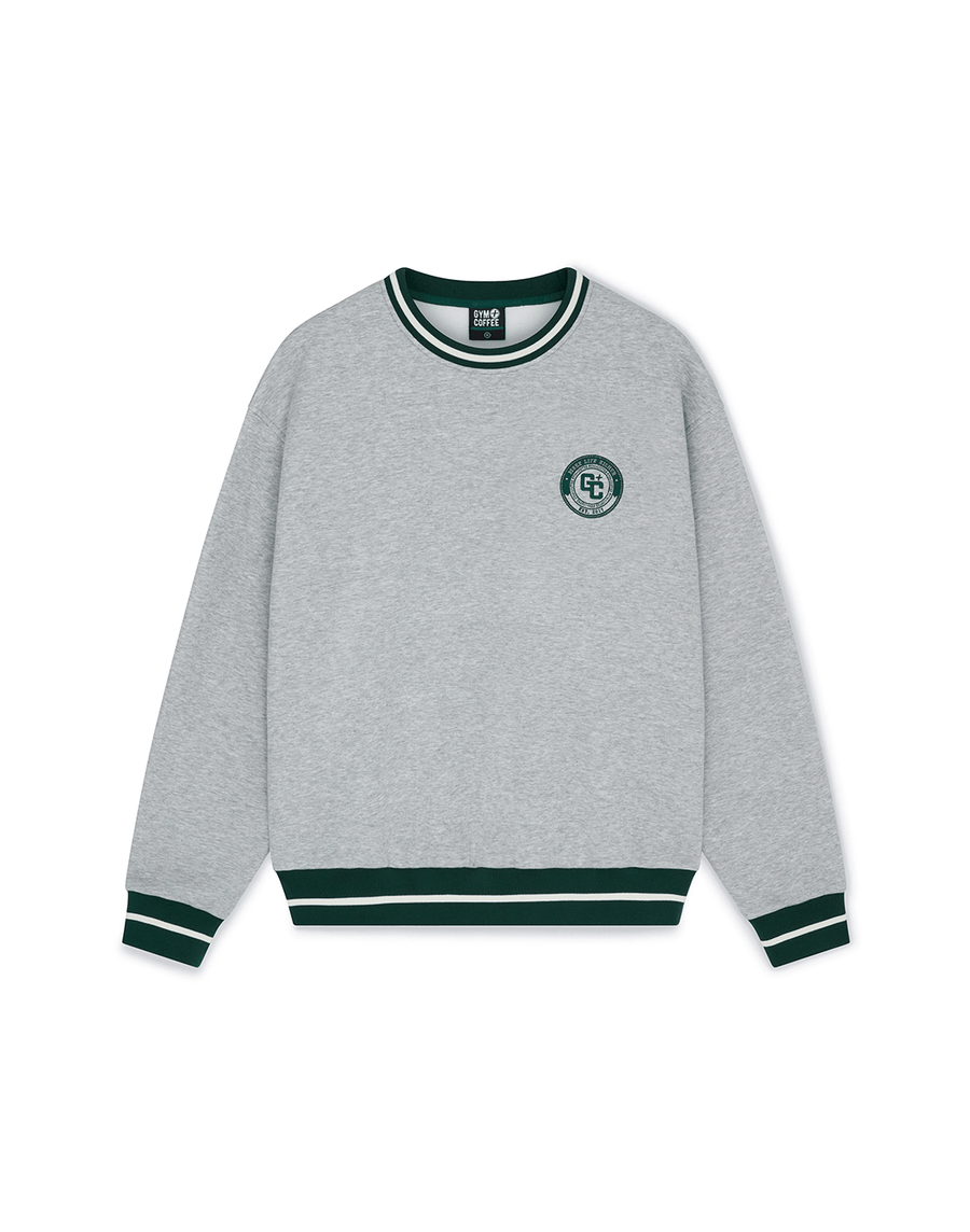 Varsity Crew in Grey Marl