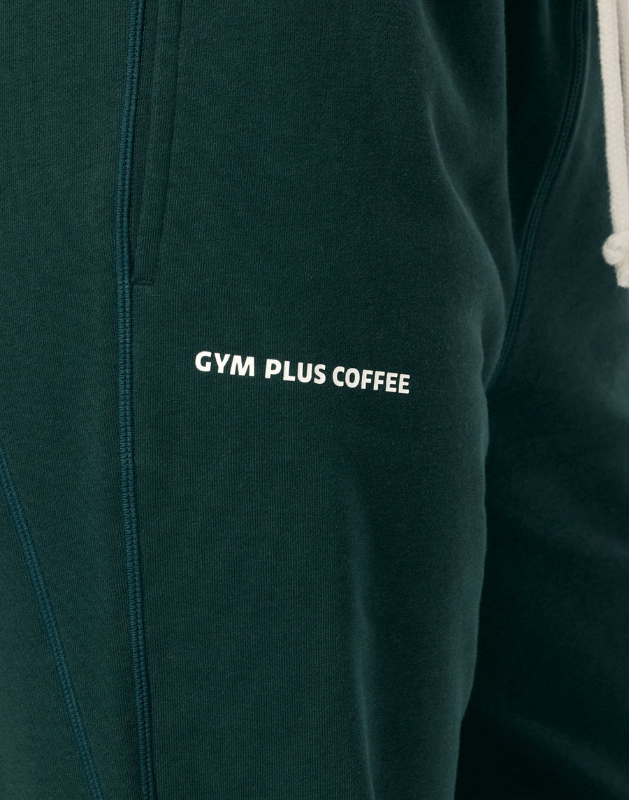 Clubhouse Wide Leg Jogger in Amazon Green