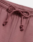 Wide Leg Jogger in Terra Rose