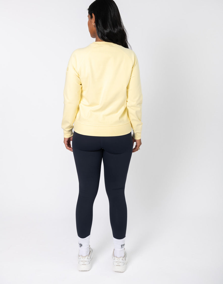 Chill Basic Crew in Pale Vanilla