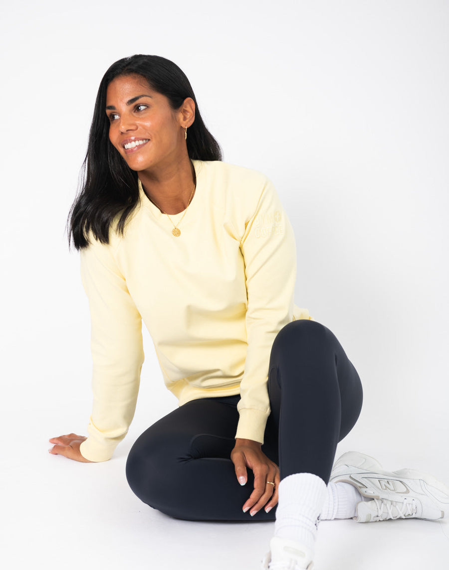Chill Basic Crew in Pale Vanilla