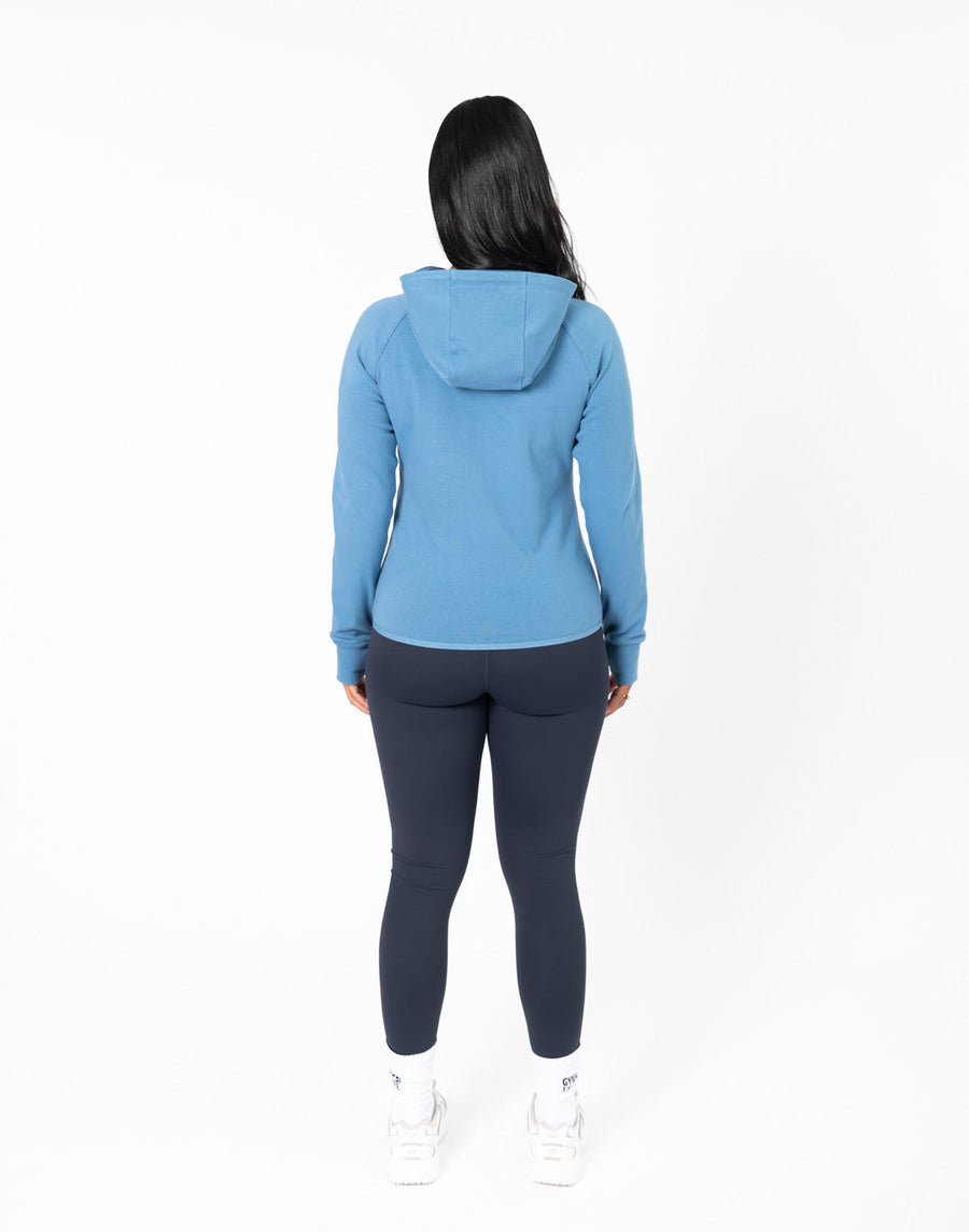 Chill Zip Hoodie in Astral Blue
