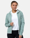 Chill Zip Hoodie in Summer Green