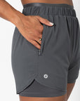 Relentless 2in1 3.5" Shorts in Orbit - Shorts - Gym+Coffee IE