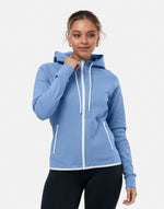 Chill Zip Hoodie in Oasis Blue