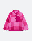 Kids Horizon Layer Up Pullover in Gingham Print