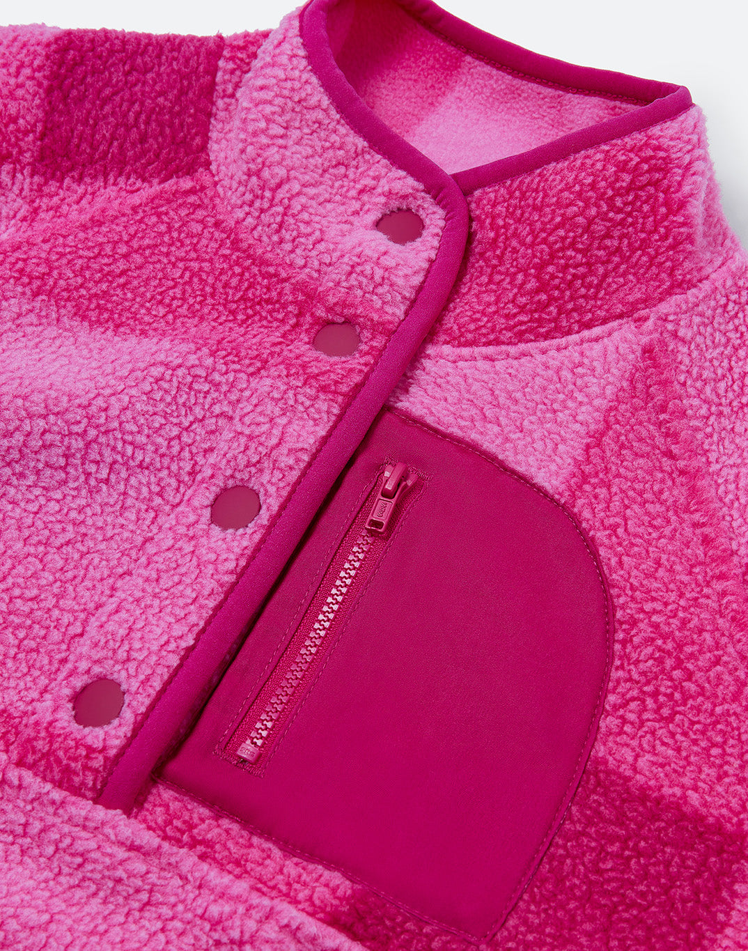 Kids Horizon Layer Up Pullover in Gingham Print