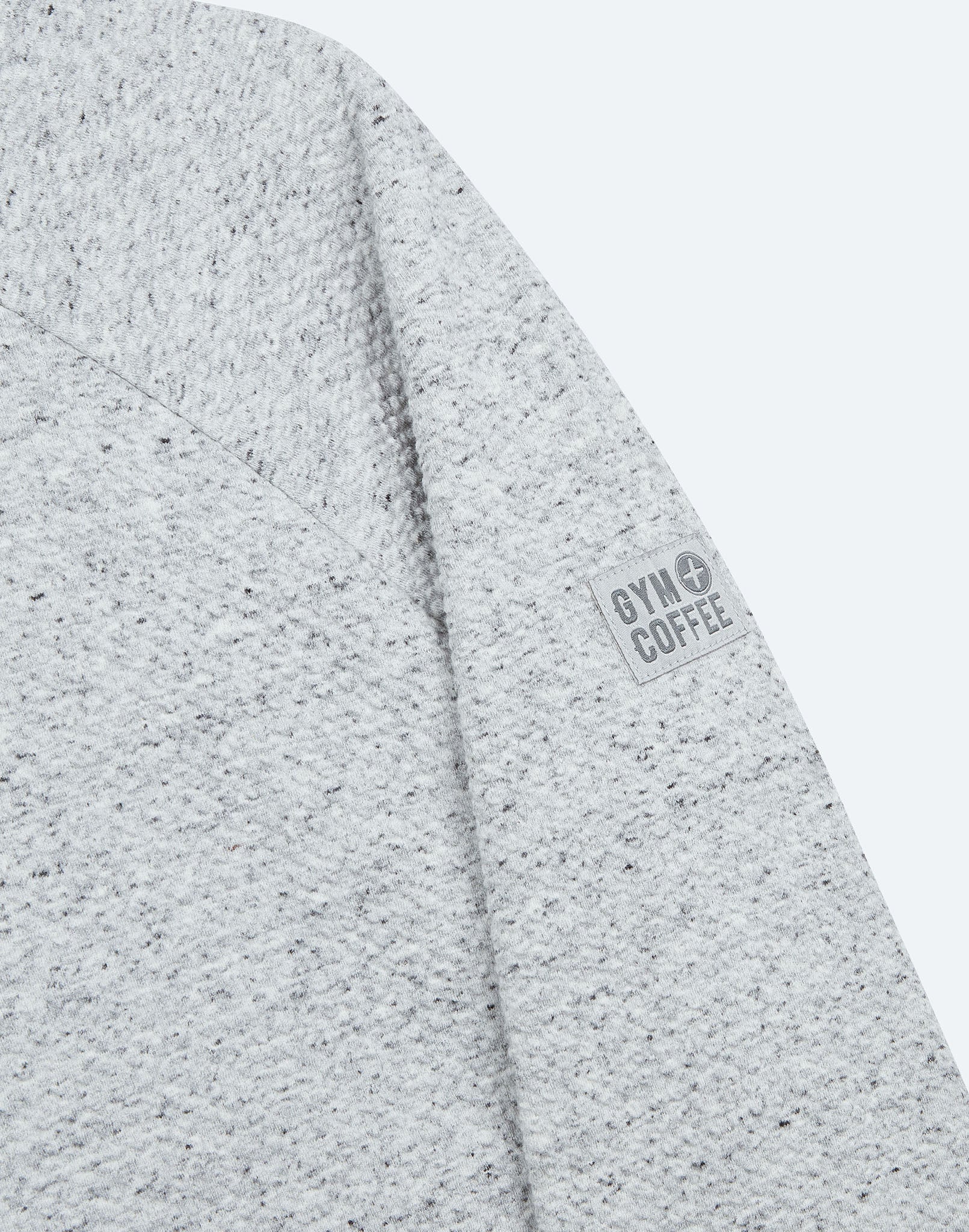 Textured Sweatshirt in Heather Grey