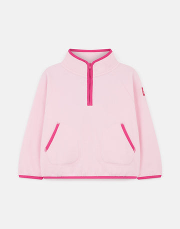 Kids Polar Fleece in Baby Pink