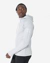 Chill Base Zip Hoodie in Silver