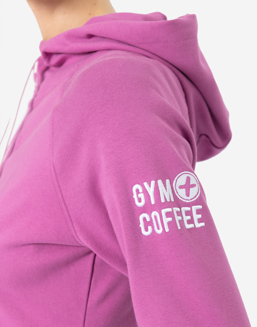 Chill Base Zip Hoodie in Crisp Pink - Hoodies - Gym+Coffee IE