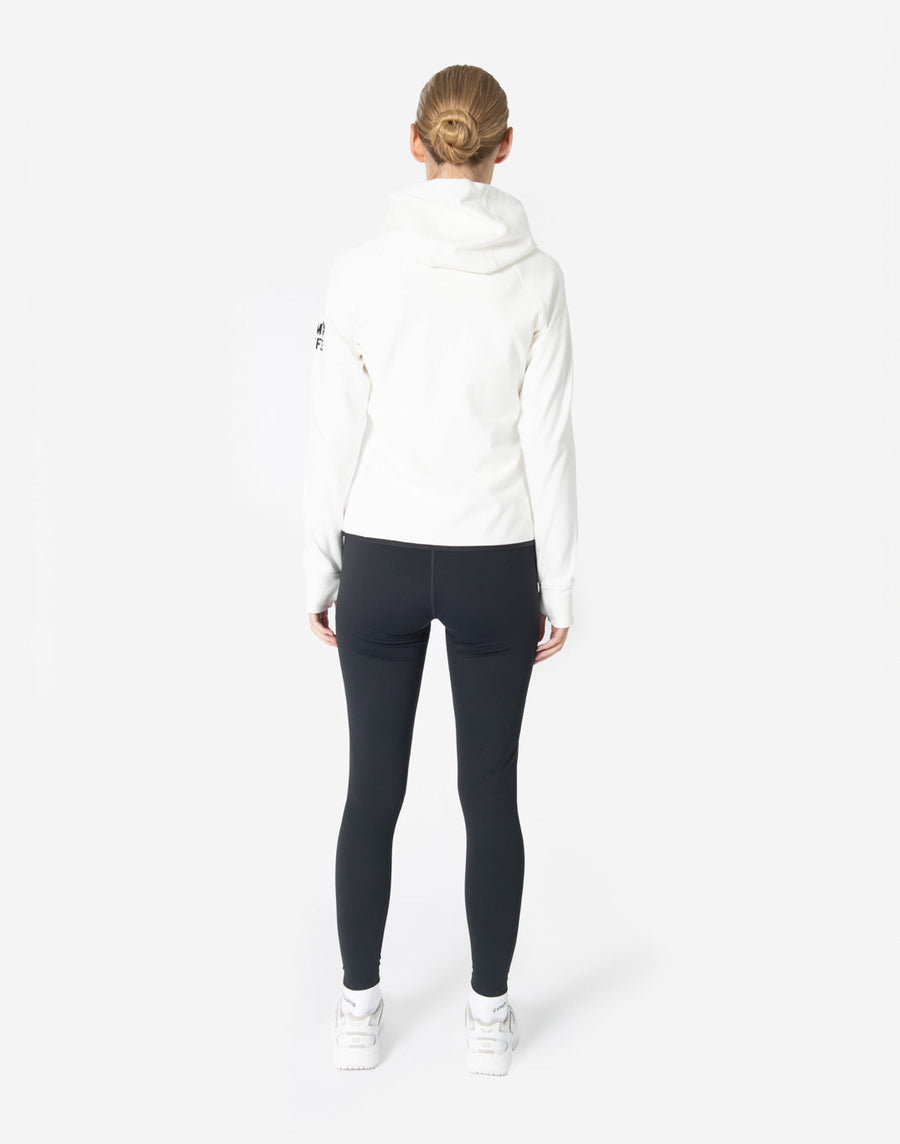 Chill Base Zip Hoodie in Ivory White - Hoodies - Gym+Coffee IE