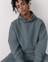 The Oversized Pullover Hoodie in Slate Grey