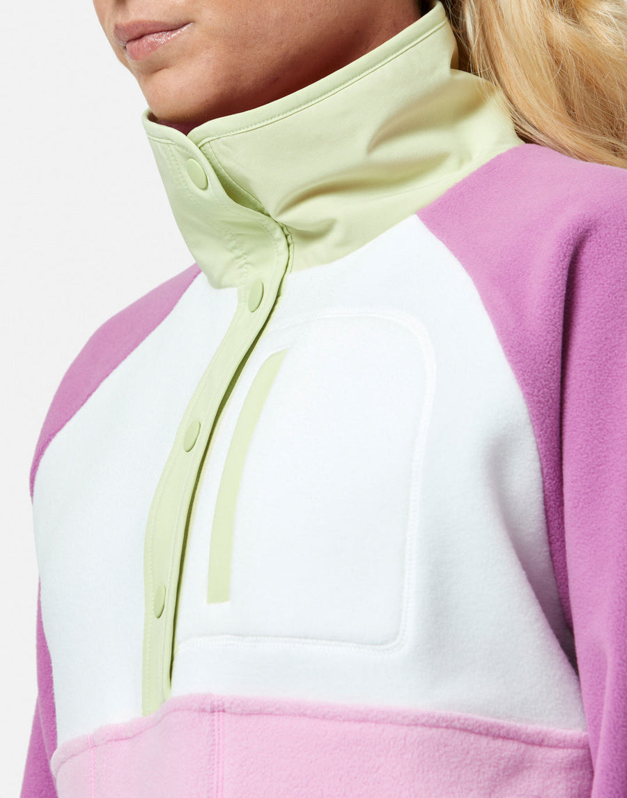 Snap Polar Fleece in Lime Sorbet