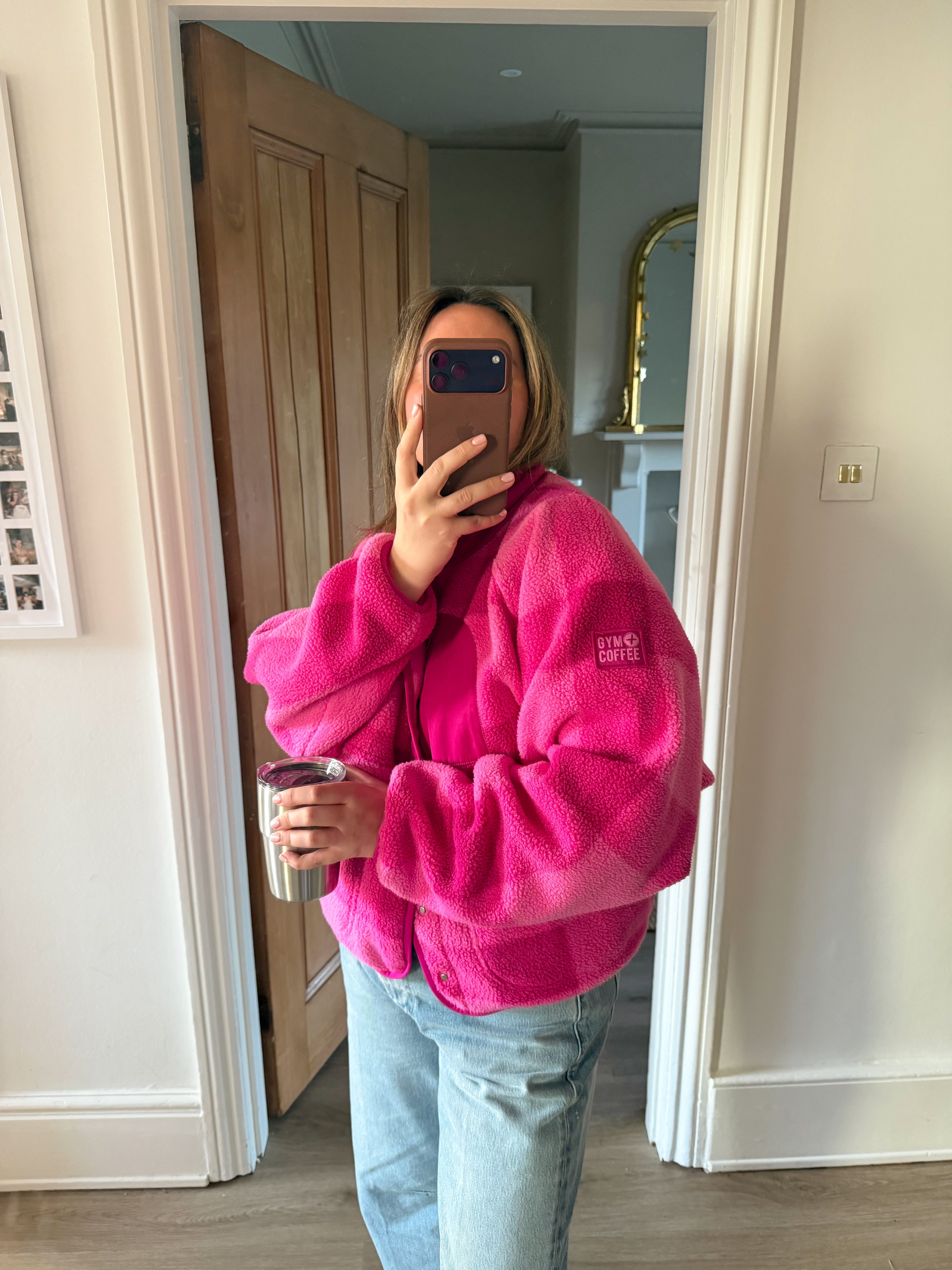 Horizon Layer Up Jacket in in Gingham Print