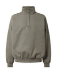 Snap Collar Sierra Sweatshirt in Olive