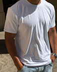 Daily Tee in Ultra White