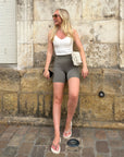 Soft-Motion 5" Bike Short in Olive