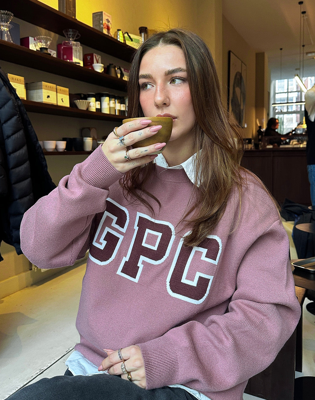 Knit Crew in Terra Rose