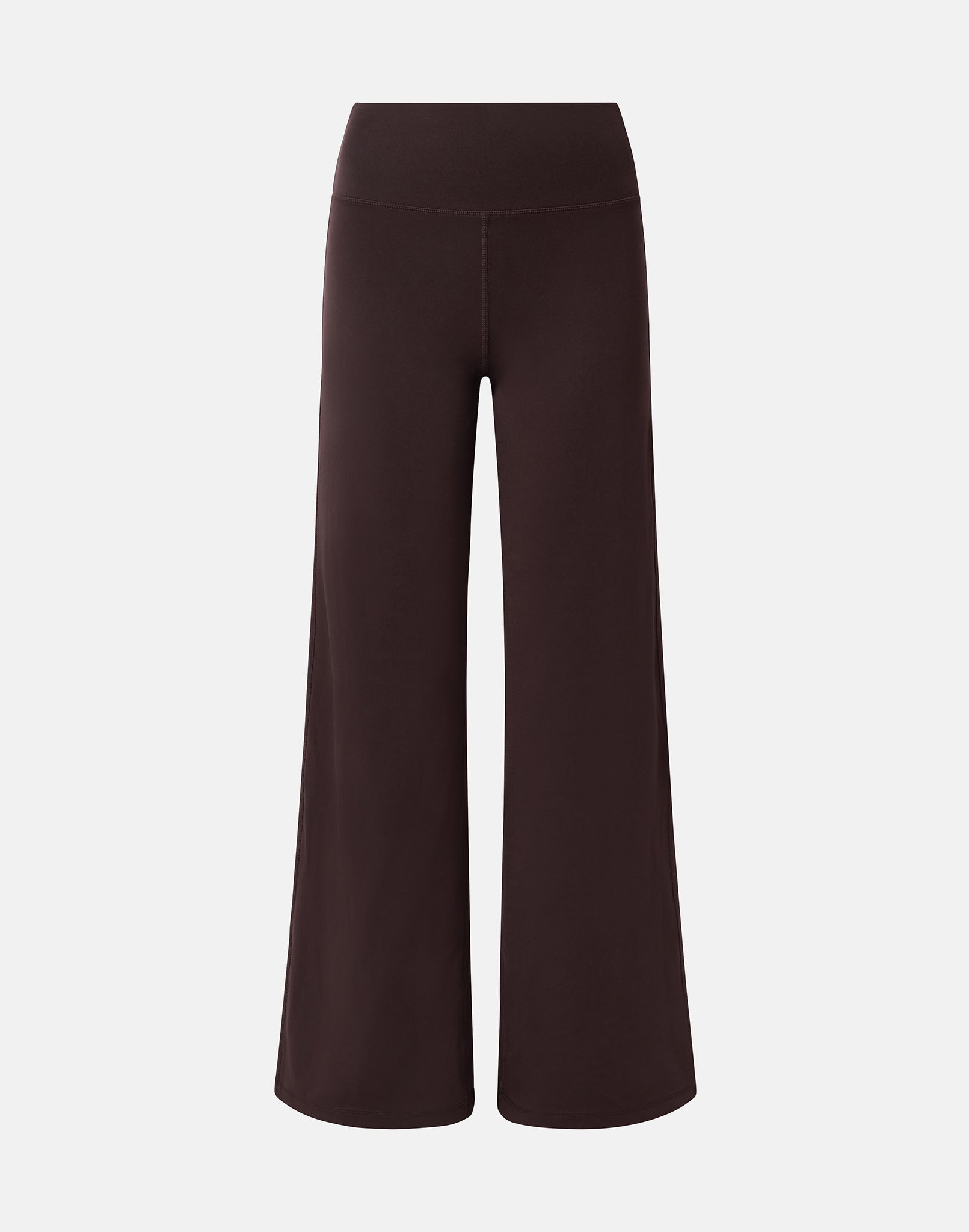 Wide Leg Legging in Mocha Bean