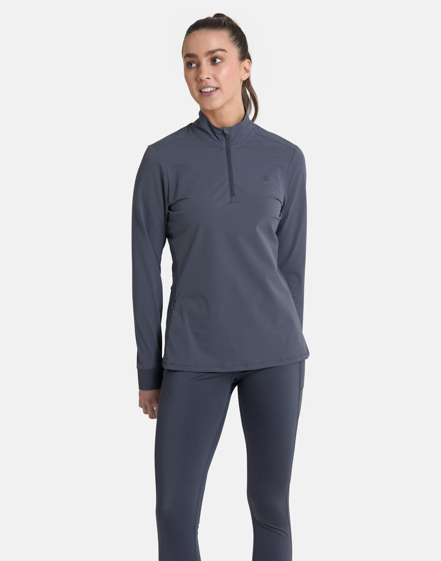 Adaptive 1/2 Zip in Orbit - Midlayer - Gym+Coffee IE