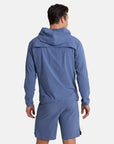 Adaptive 1/2 Zip Jacket in Thunder Blue - Outerwear - Gym+Coffee IE