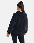 Adaptive Crop Hoodie in Black - Hoodies - Gym+Coffee IE