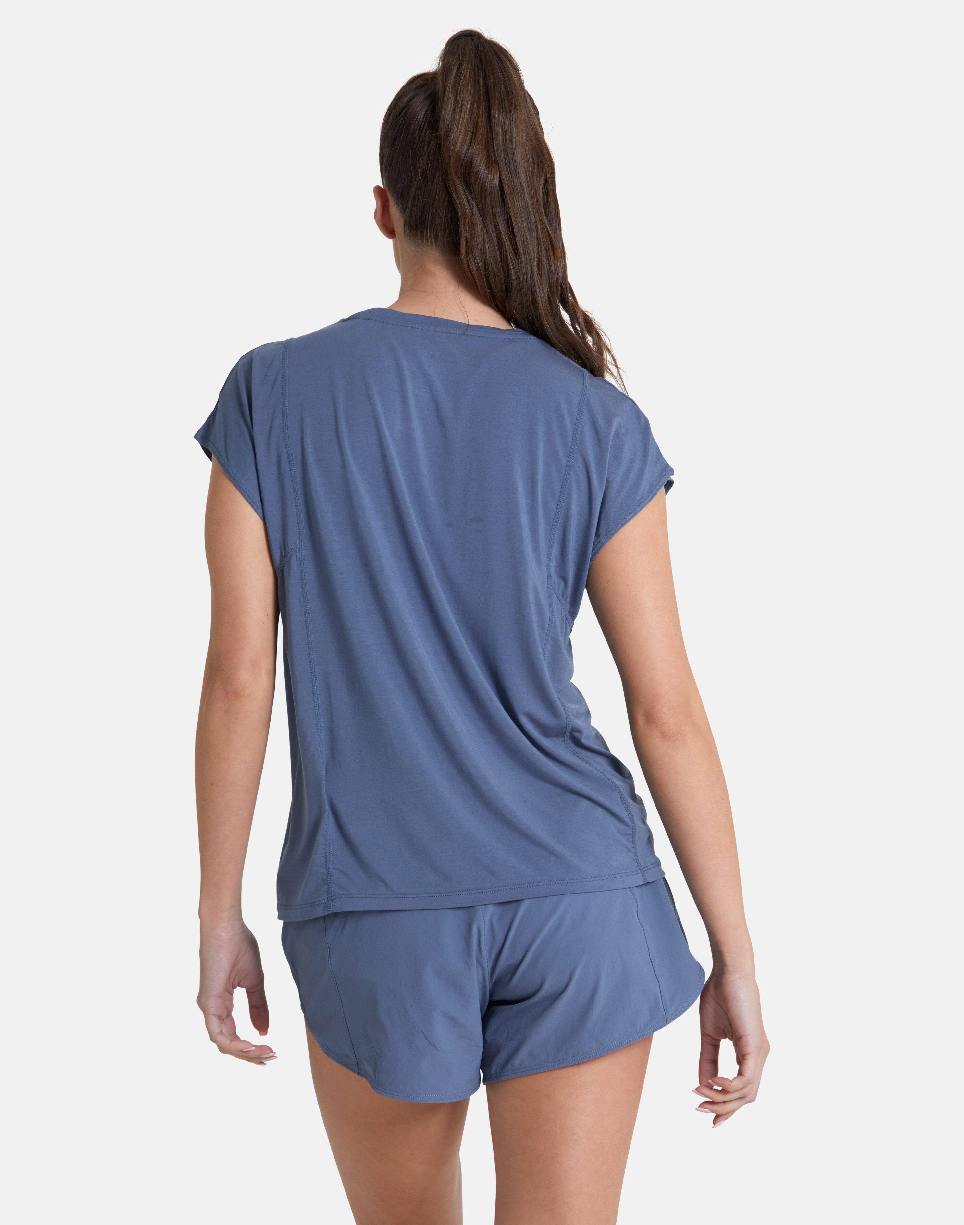 Adaptive Tee in Thunder Blue - T-Shirts - Gym+Coffee IE