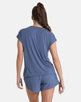 Adaptive Tee in Thunder Blue - T-Shirts - Gym+Coffee IE