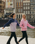 Half Snap Polar Fleece in Lilac