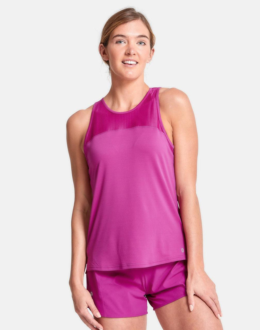 Celero Vest in Party Plum - Tanks - Gym+Coffee IE