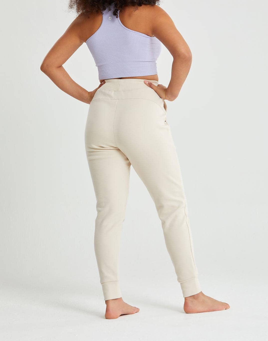 Chill Track Jogger in Alabaster - Joggers - Gym+Coffee IE