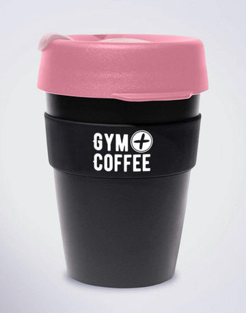 Classic Keepcup in Black / Pink lid - Drinkware - Gym+Coffee IE