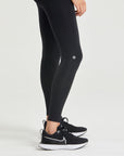 Essential Base Full Length Legging in Jet Black - Leggings - Gym+Coffee IE