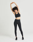 Essential Base Full Length Legging in Jet Black - Leggings - Gym+Coffee IE