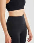 Essential Base Full Length Legging in Jet Black - Leggings - Gym+Coffee IE