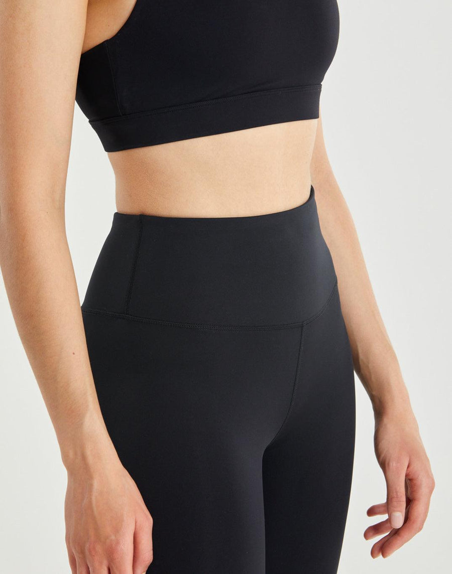 Essential Base Full Length Legging in Jet Black - Leggings - Gym+Coffee IE