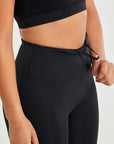 Essential Base Full Length Legging in Jet Black - Leggings - Gym+Coffee IE