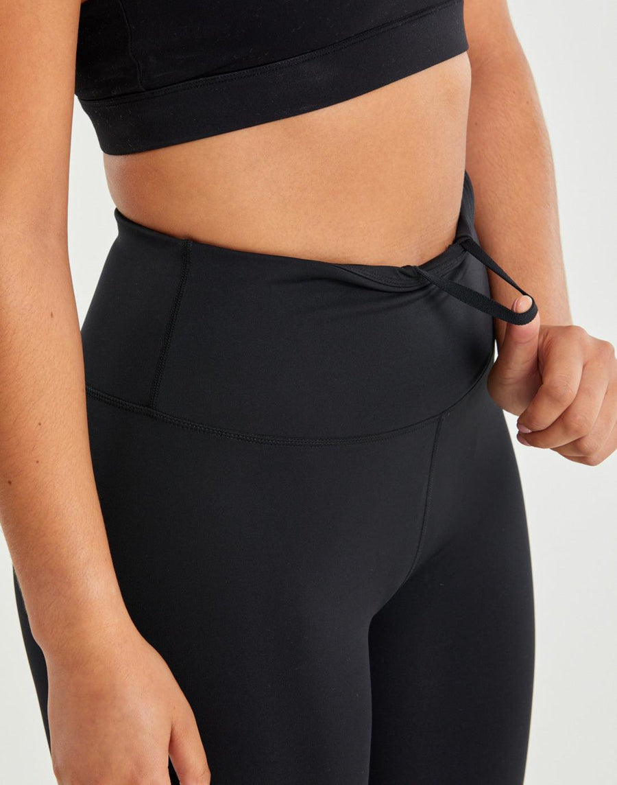 Essential Base Full Length Legging in Jet Black - Leggings - Gym+Coffee IE