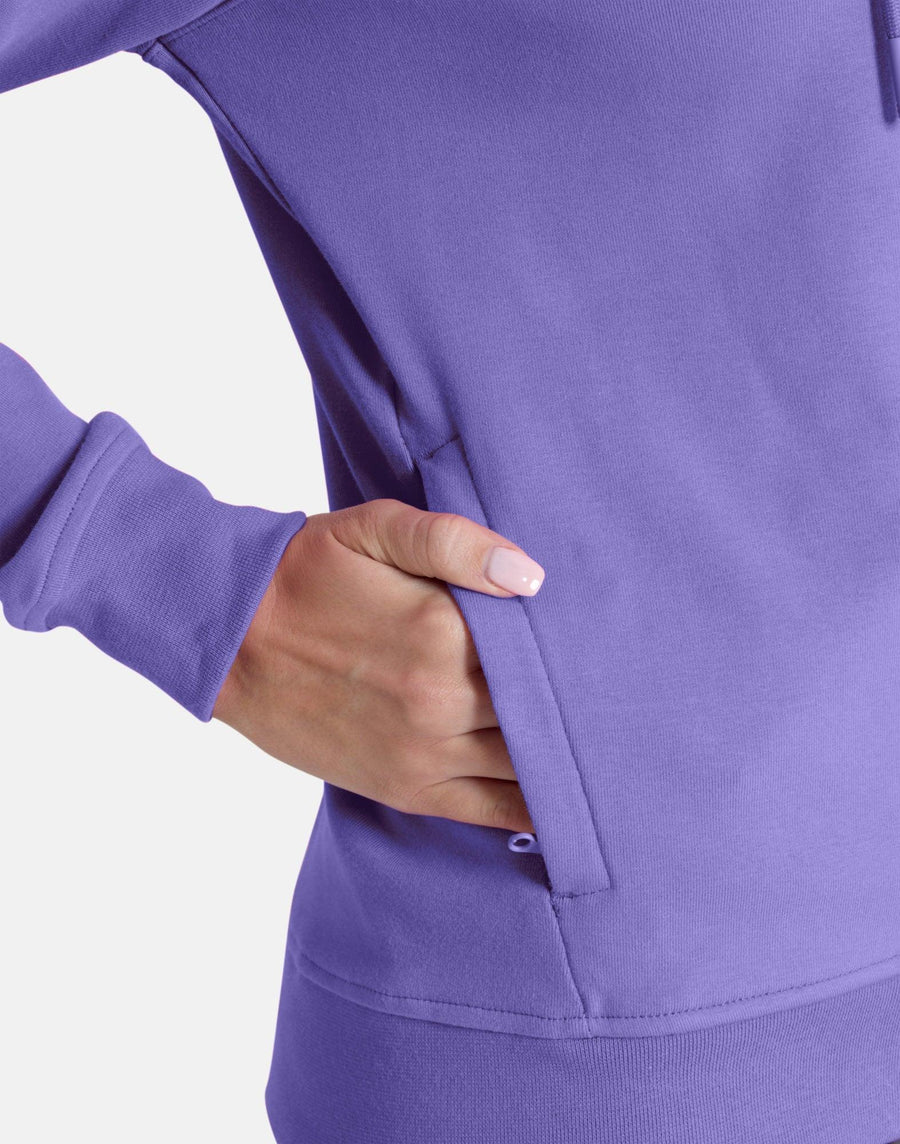 Essential Hoodie in Lavender - Hoodies - Gym+Coffee