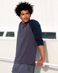 Henley Tee in Obsidian - T-Shirts - Gym+Coffee IE