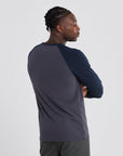 Henley Tee in Obsidian - T-Shirts - Gym+Coffee IE