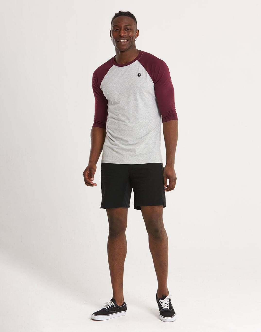 Home Run Tee in Rosewood Marl - T-Shirts - Gym+Coffee IE